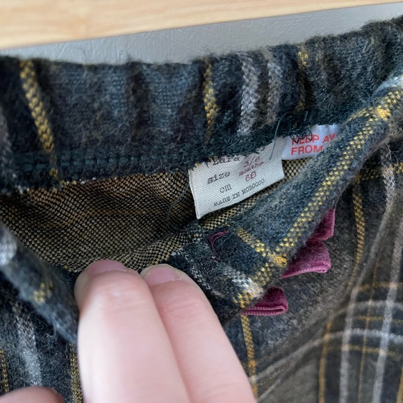 Zara plaid pants. - Picture 2 of 2
